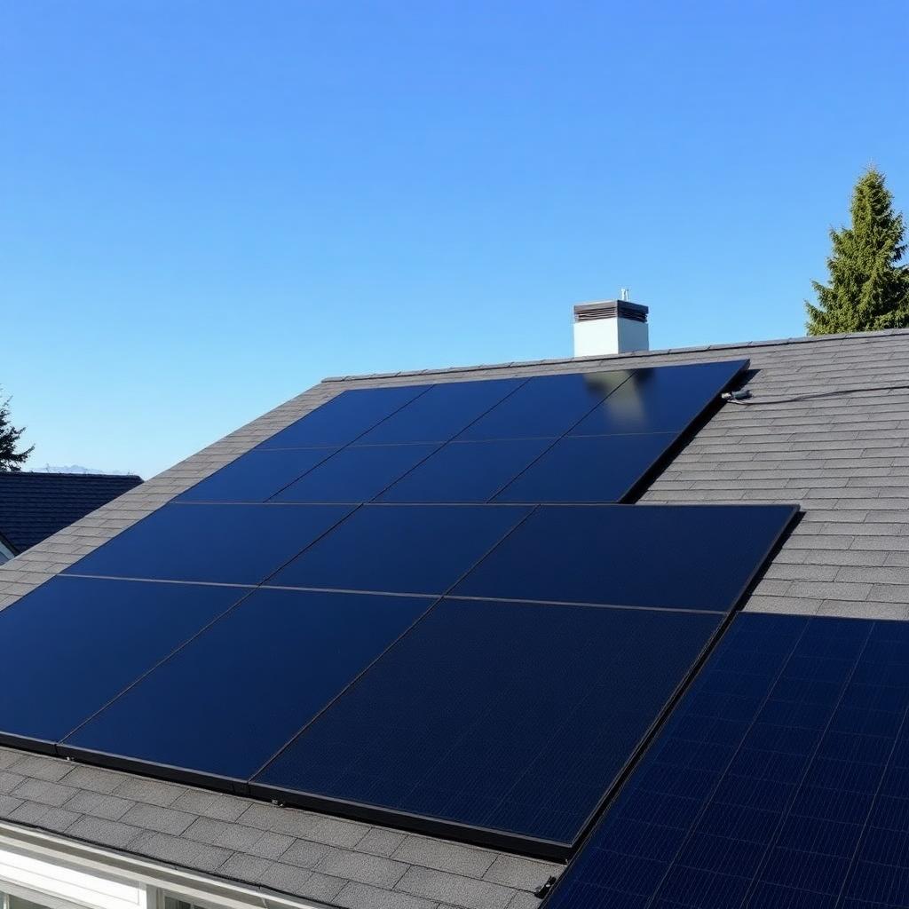 Solar installation in Portland, OR