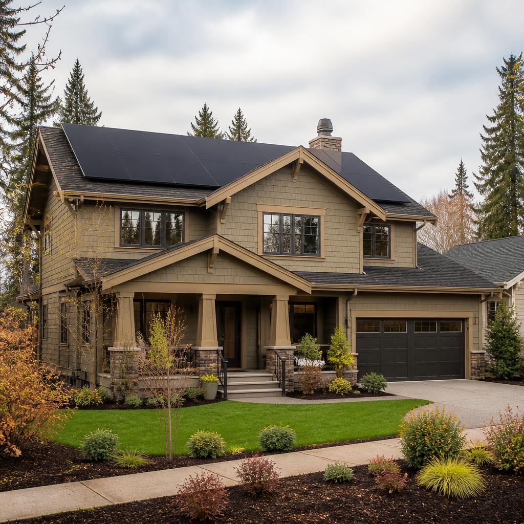 Solar installation in Beaverton, OR