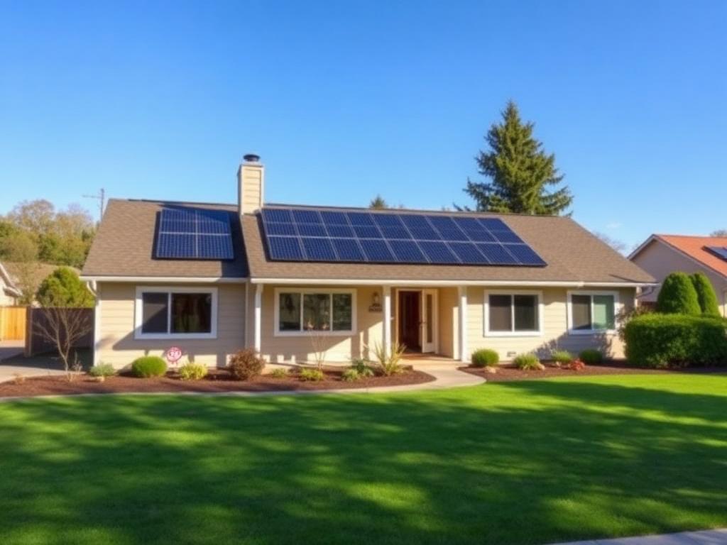 Solar installation in Salem, OR